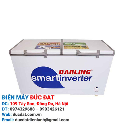Tủ đông Darling Smart Inverter DMF-4699WSI-4 450 lit Đông - Mát Ống Đồng Tủ đông Darling Smart Inverter DMF-4699WSI-4 450 lit Đông - Mát Ống Đồng